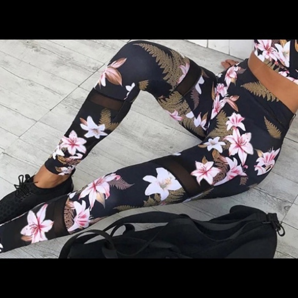 FLORAL‎ PRINT LEGGINGS